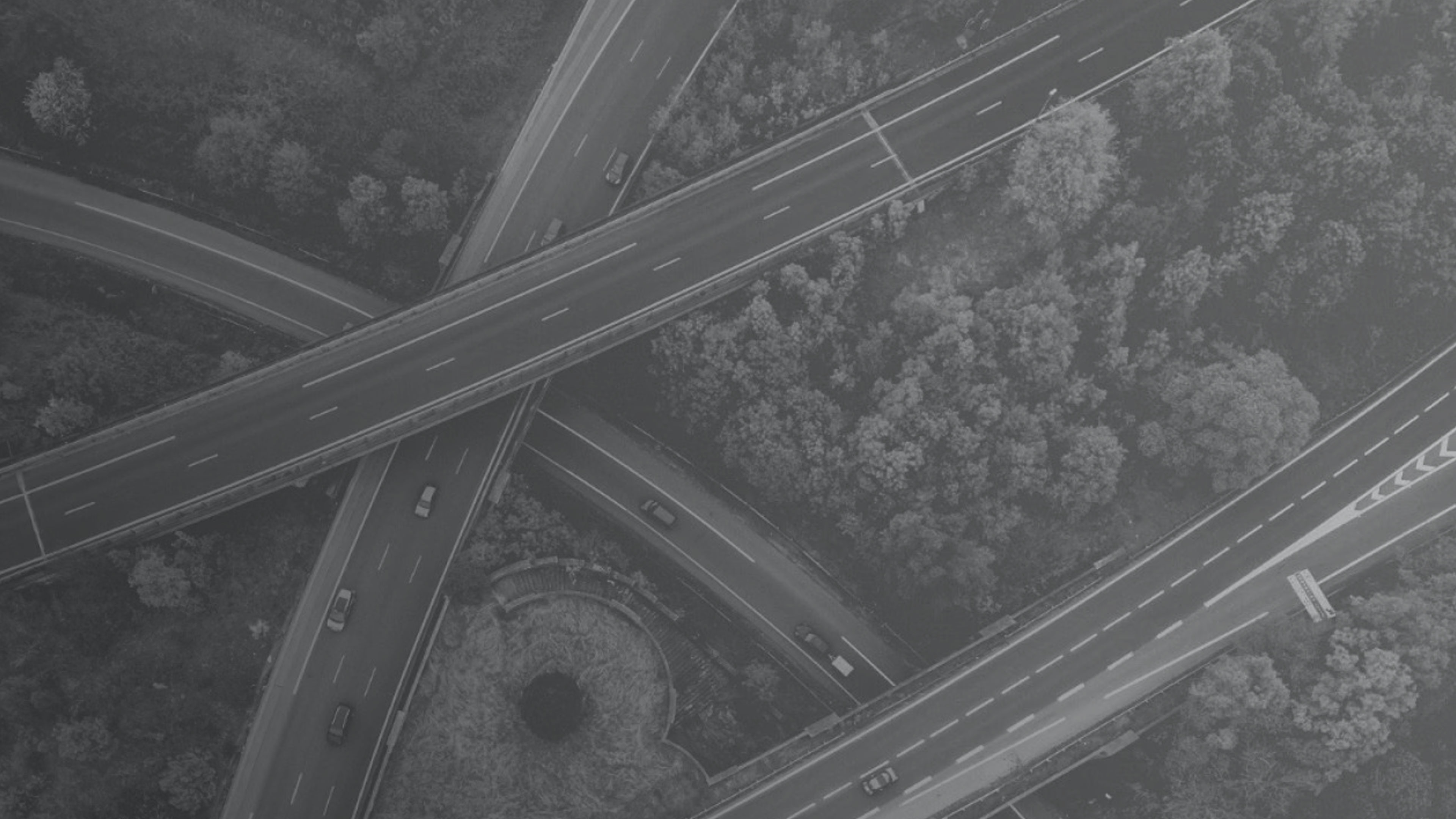 aerial crossing highway